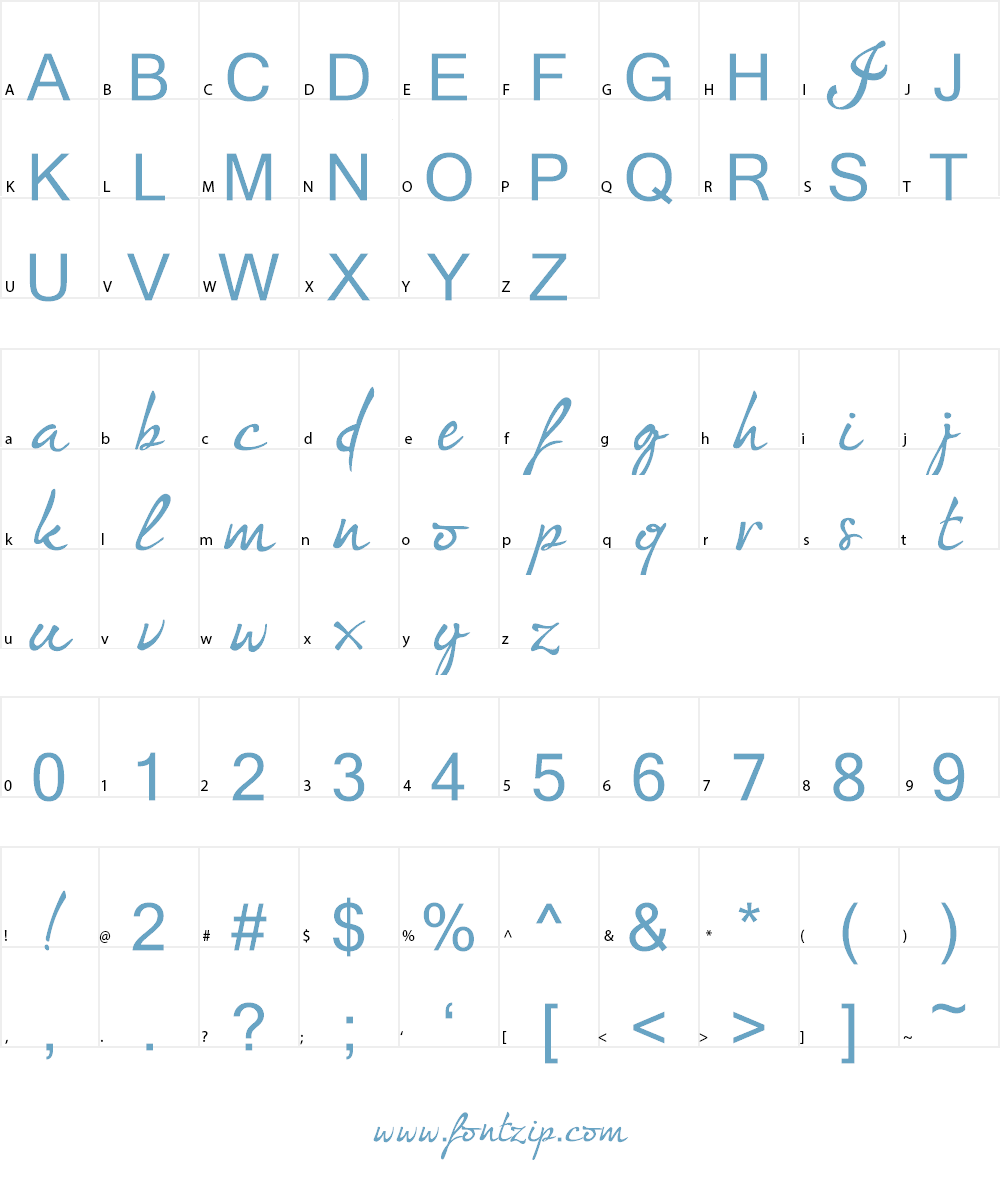 I'm fashionista!_FREE-version Font Character